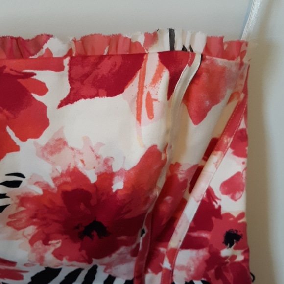 WHBM Pink Floral Corset Top size 0 - Picture 2 of 4